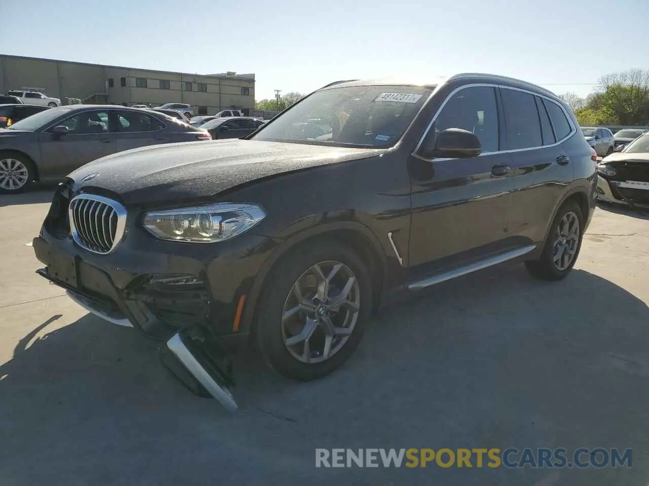 1 fotografías del automóvil dañado 5UXTY3C08M9E58102 BMW X3 2021