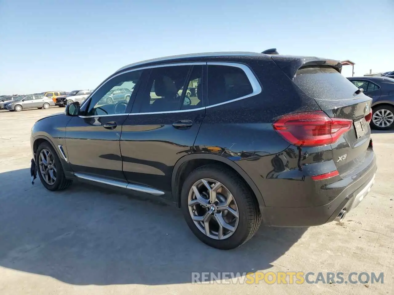 2 fotografías del automóvil dañado 5UXTY3C08M9E58102 BMW X3 2021