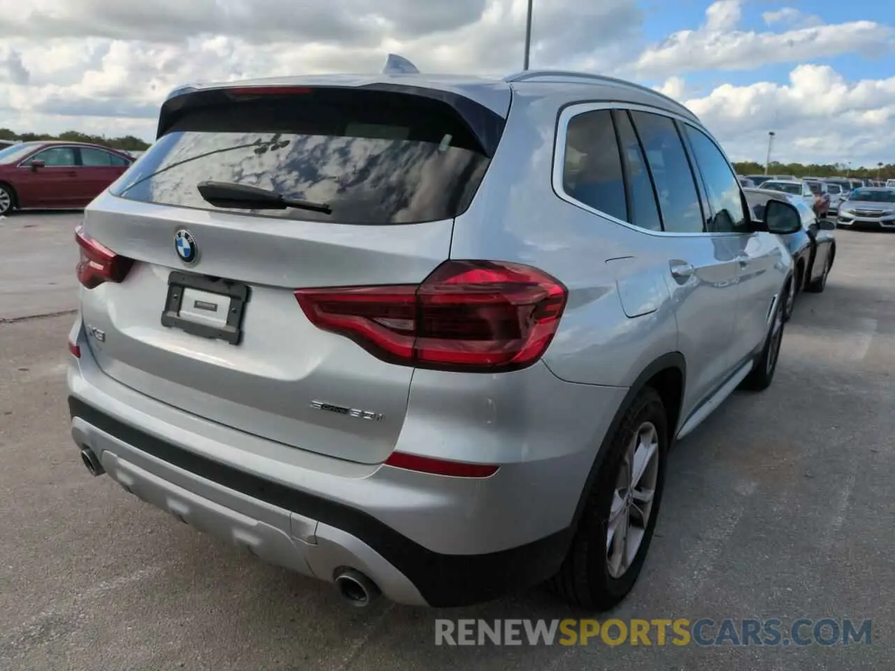 3 fotografías del automóvil dañado 5UXTY3C08M9G09911 BMW X3 2021