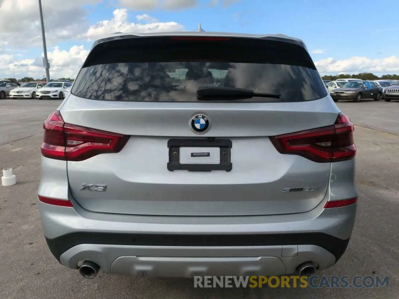 6 fotografías del automóvil dañado 5UXTY3C08M9G09911 BMW X3 2021