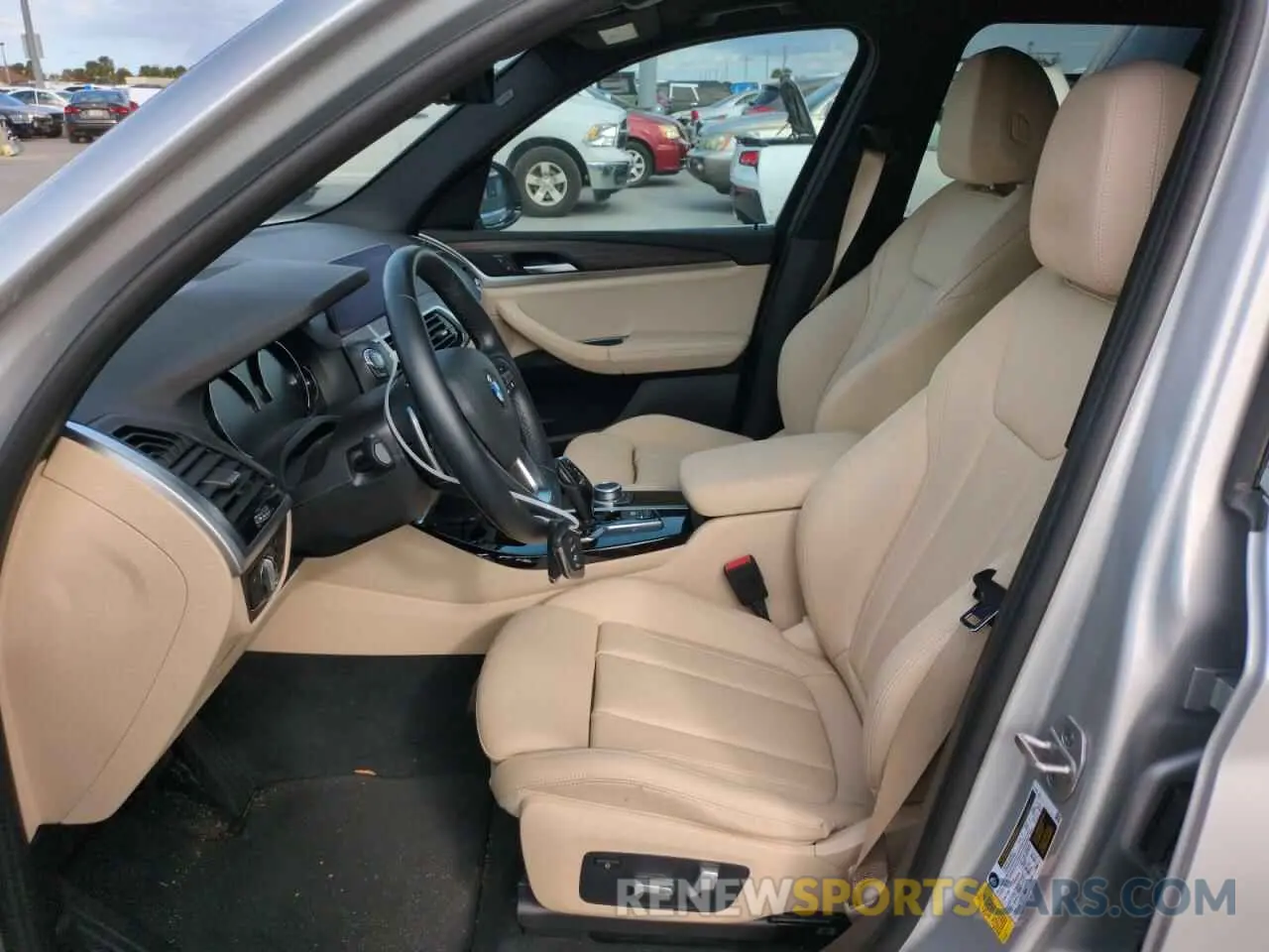 7 fotografías del automóvil dañado 5UXTY3C08M9G09911 BMW X3 2021
