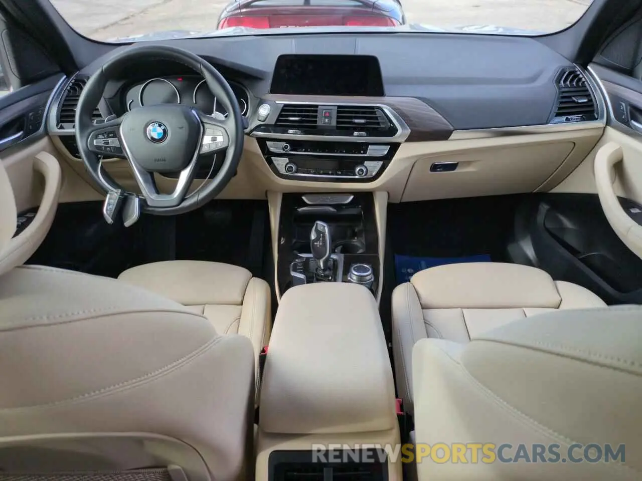 8 fotografías del automóvil dañado 5UXTY3C08M9G09911 BMW X3 2021