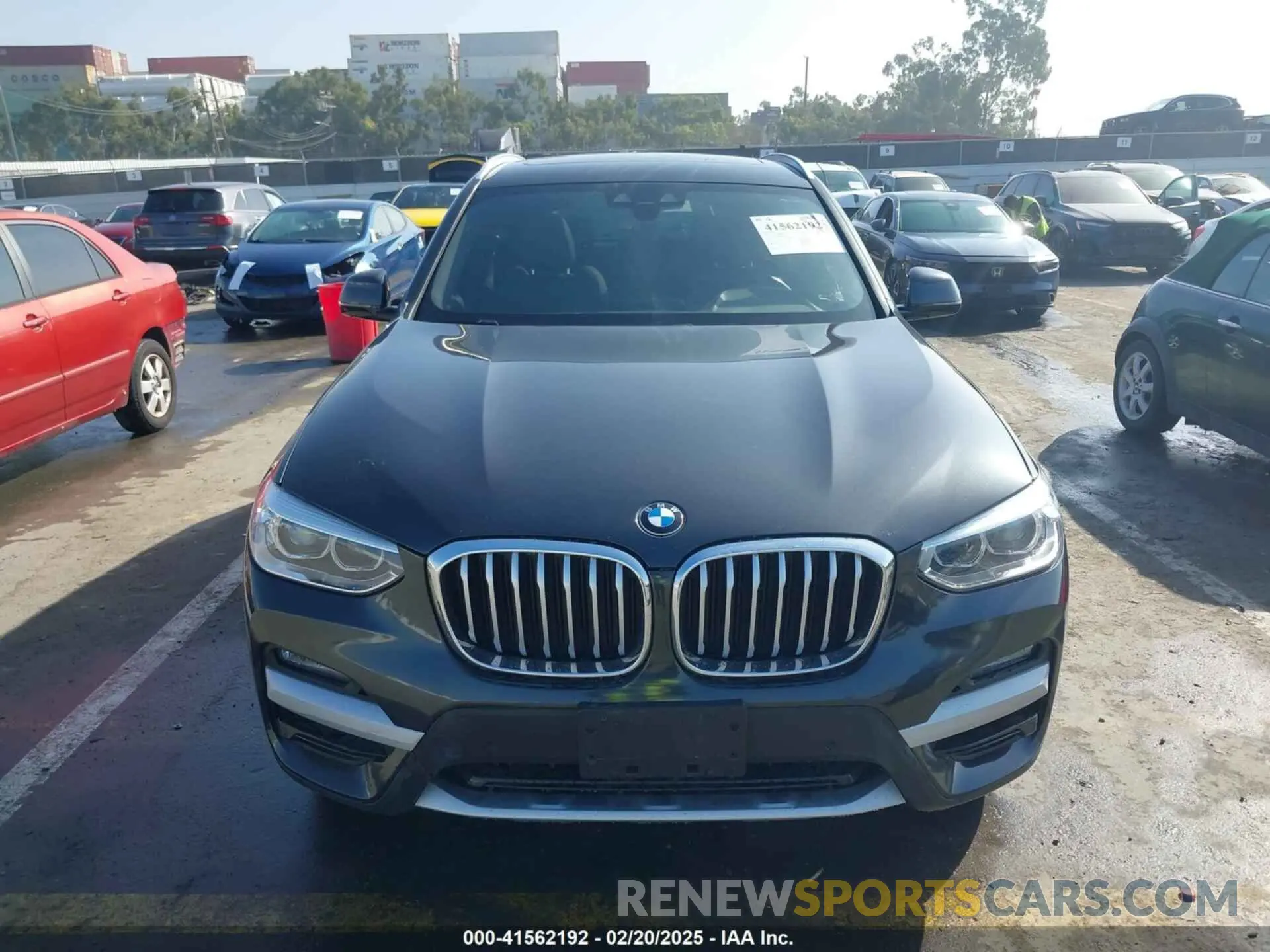 12 fotografías del automóvil dañado 5UXTY3C08M9G12128 BMW X3 2021
