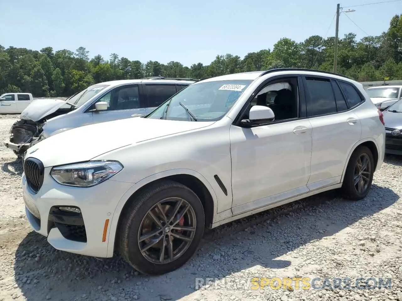 1 fotografías del automóvil dañado 5UXTY3C08M9H92792 BMW X3 2021