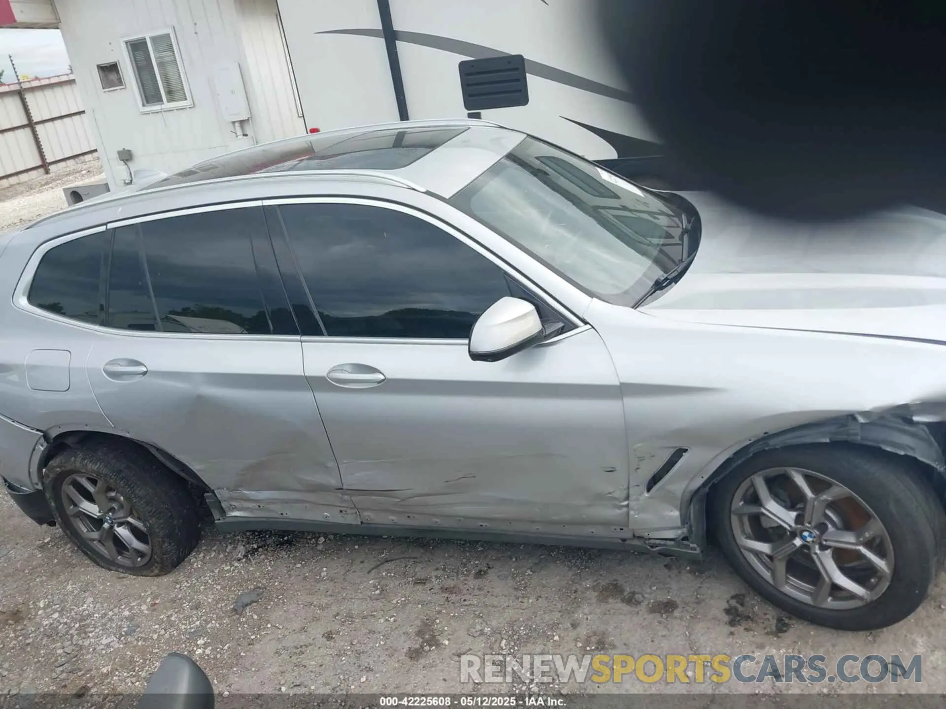 14 fotografías del automóvil dañado 5UXTY3C09M9E14741 BMW X3 2021