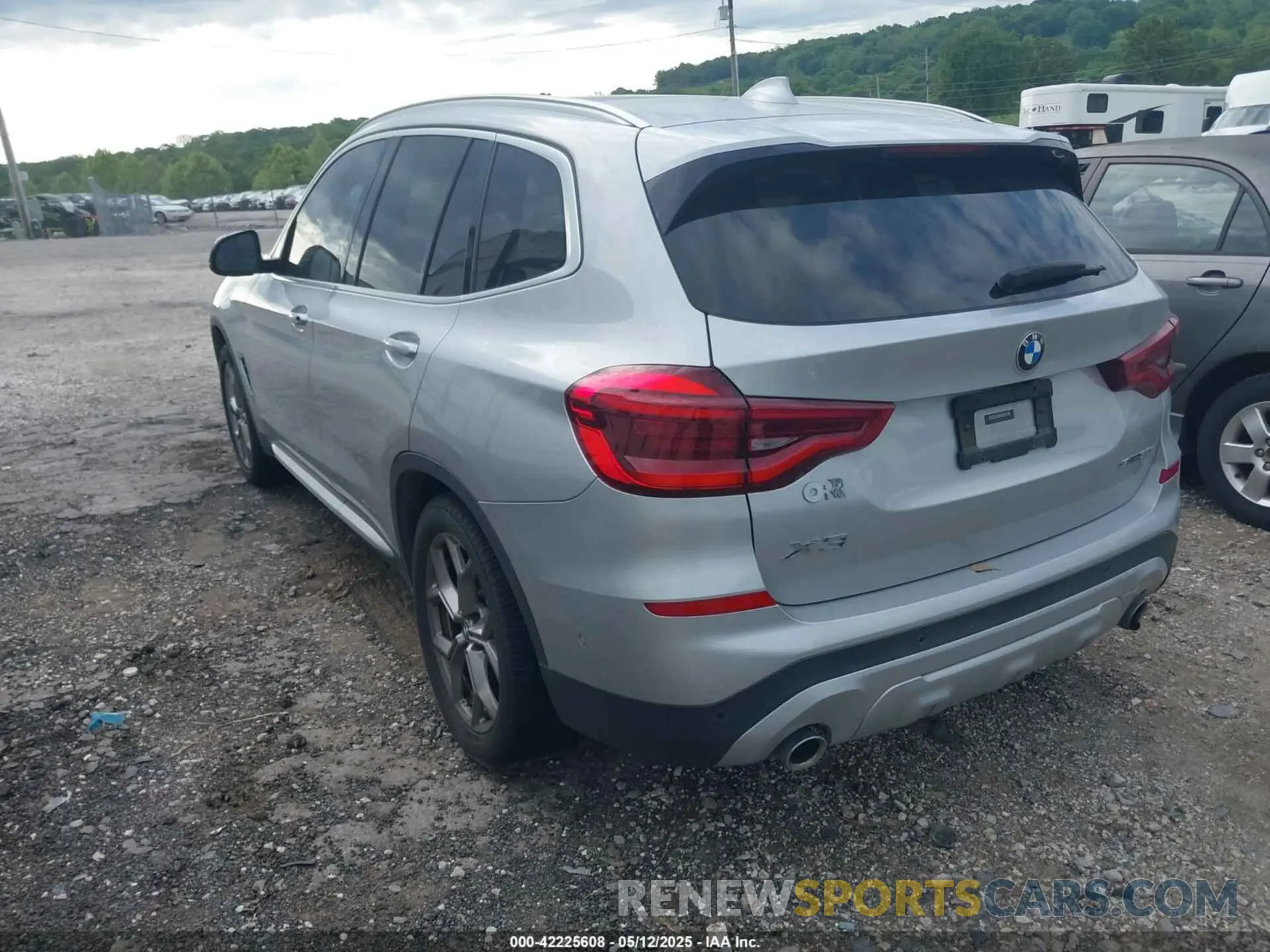 3 fotografías del automóvil dañado 5UXTY3C09M9E14741 BMW X3 2021