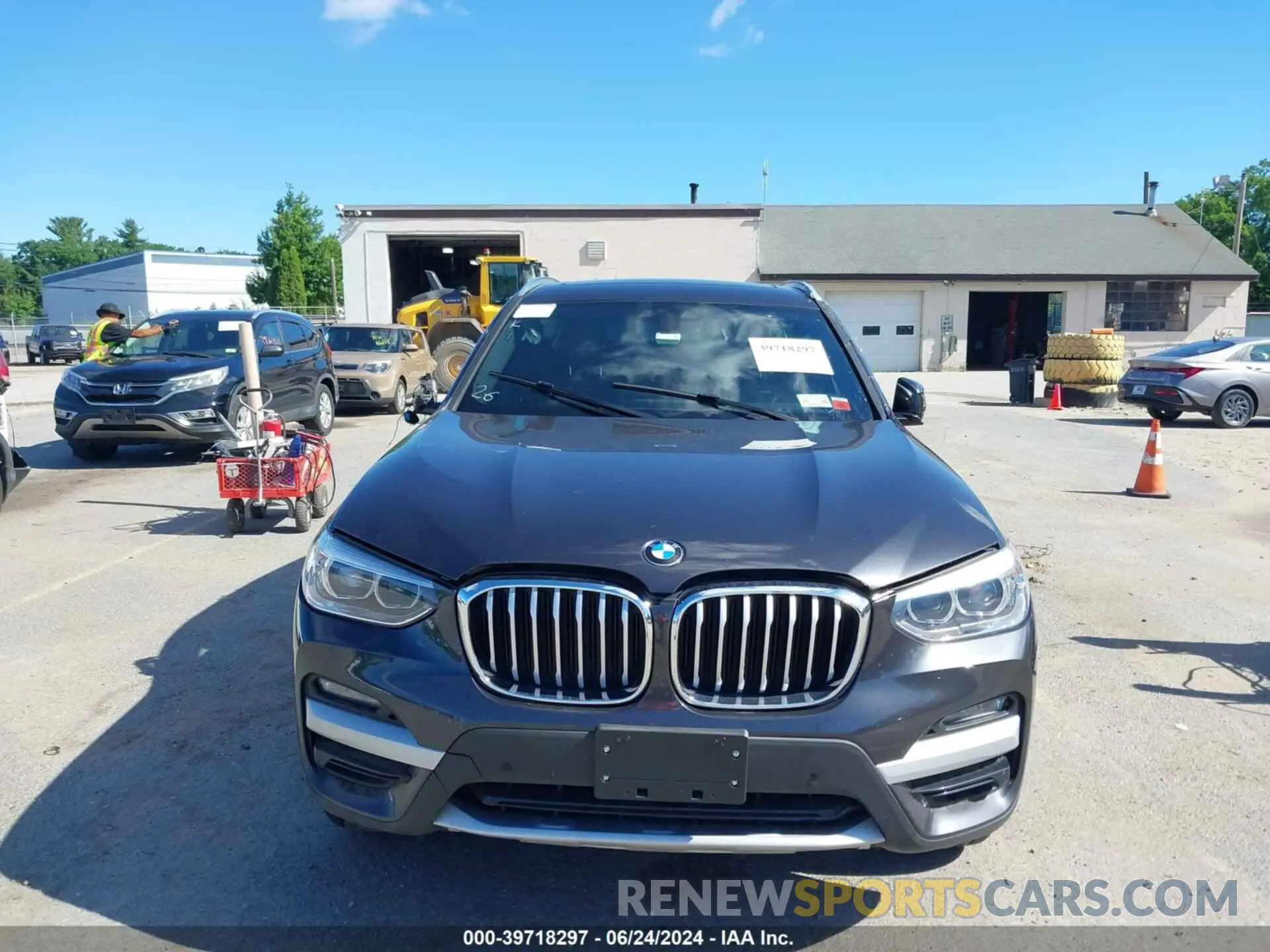 13 fotografías del automóvil dañado 5UXTY3C09M9H76312 BMW X3 2021