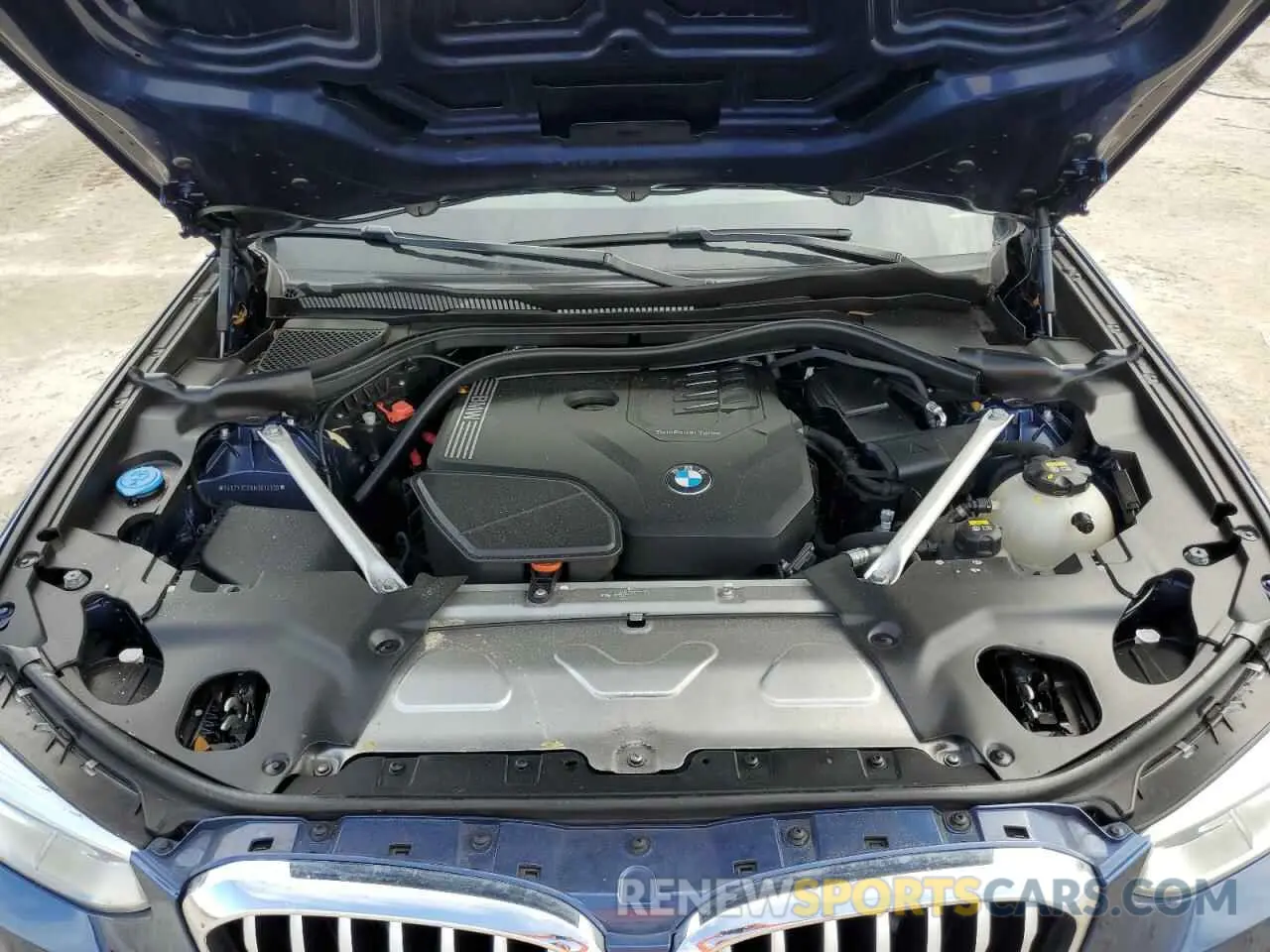 12 fotografías del automóvil dañado 5UXTY3C0XM9E14330 BMW X3 2021