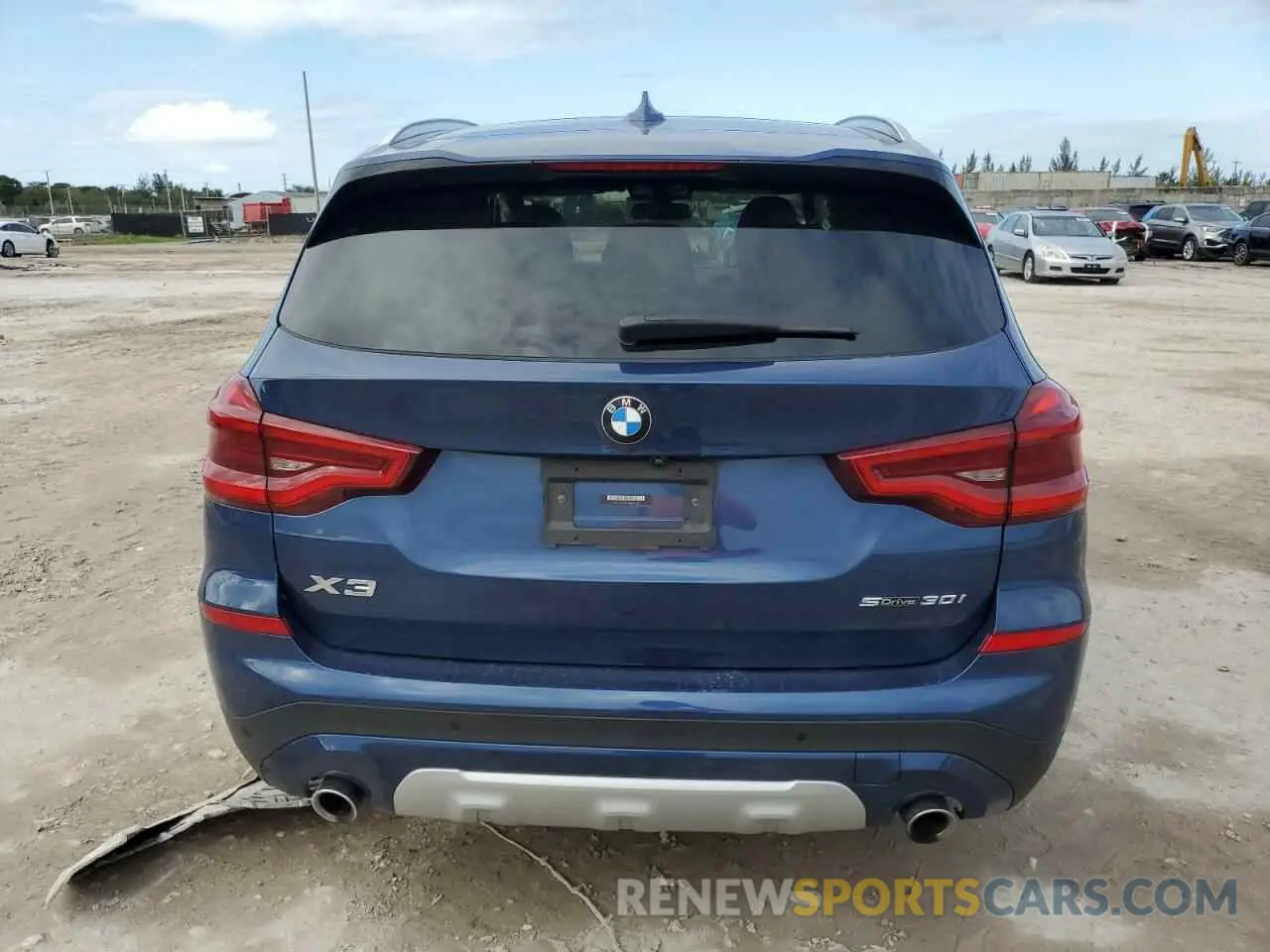 6 fotografías del automóvil dañado 5UXTY3C0XM9E14330 BMW X3 2021