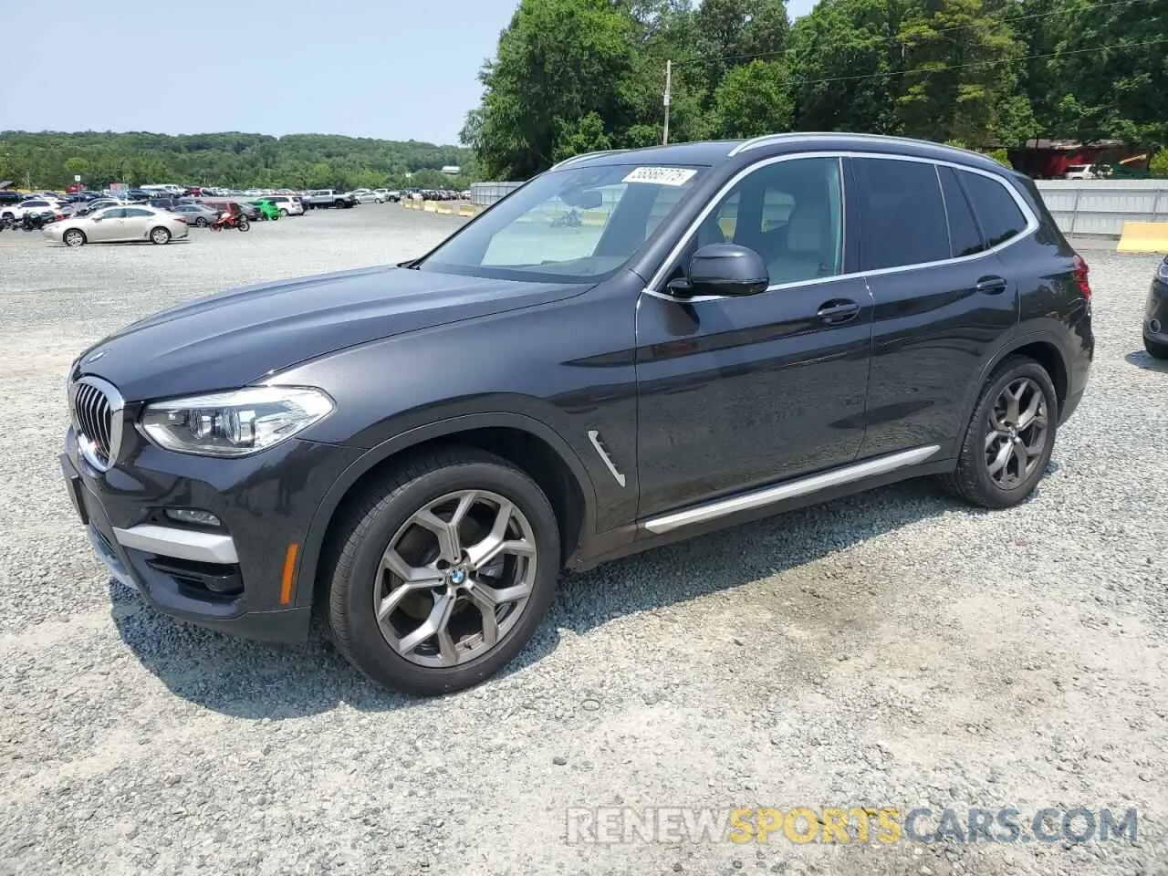 1 fotografías del automóvil dañado 5UXTY3C0XM9G11580 BMW X3 2021