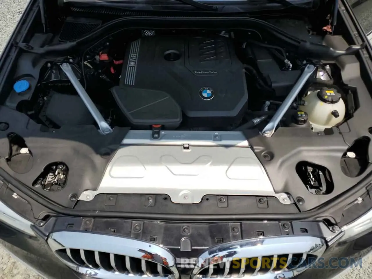 12 fotografías del automóvil dañado 5UXTY3C0XM9G11580 BMW X3 2021
