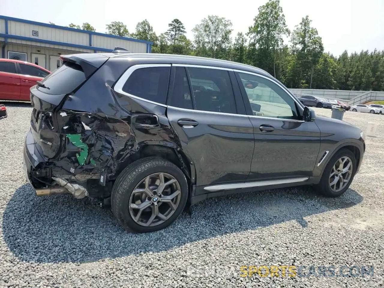 3 fotografías del automóvil dañado 5UXTY3C0XM9G11580 BMW X3 2021