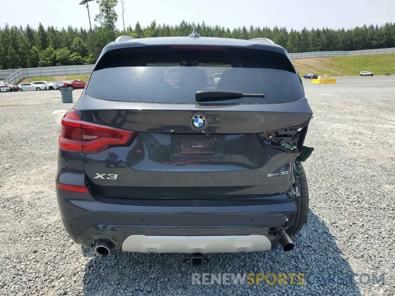 6 fotografías del automóvil dañado 5UXTY3C0XM9G11580 BMW X3 2021