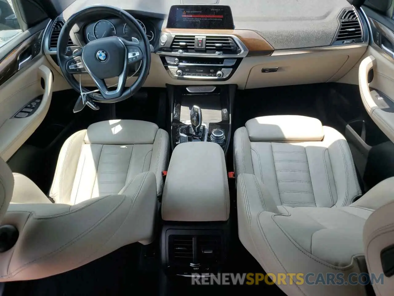 8 fotografías del automóvil dañado 5UXTY3C0XM9G11580 BMW X3 2021
