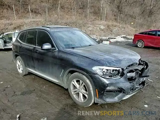 12 fotografías del automóvil dañado 5UXTY3C0XM9H20802 BMW X3 2021