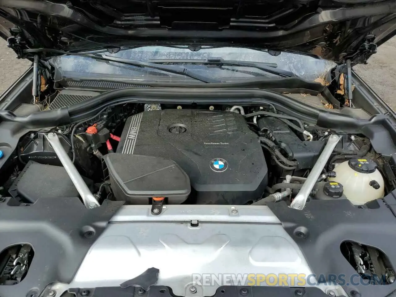 13 fotografías del automóvil dañado 5UXTY3C0XM9H20802 BMW X3 2021