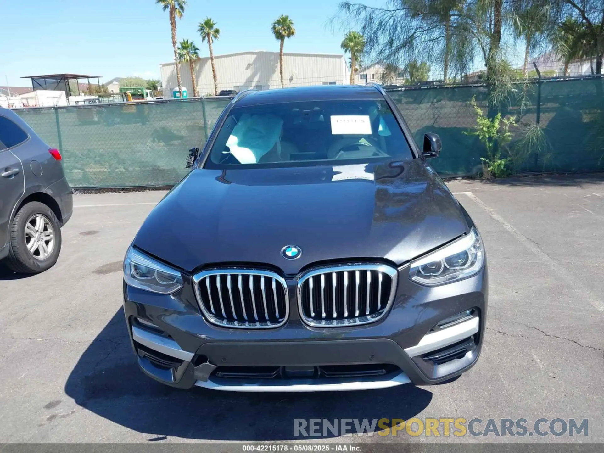 12 fotografías del automóvil dañado 5UXTY5C00M9E87427 BMW X3 2021