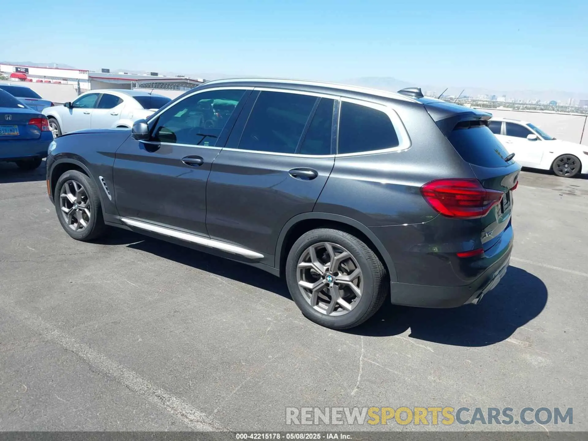 3 fotografías del automóvil dañado 5UXTY5C00M9E87427 BMW X3 2021