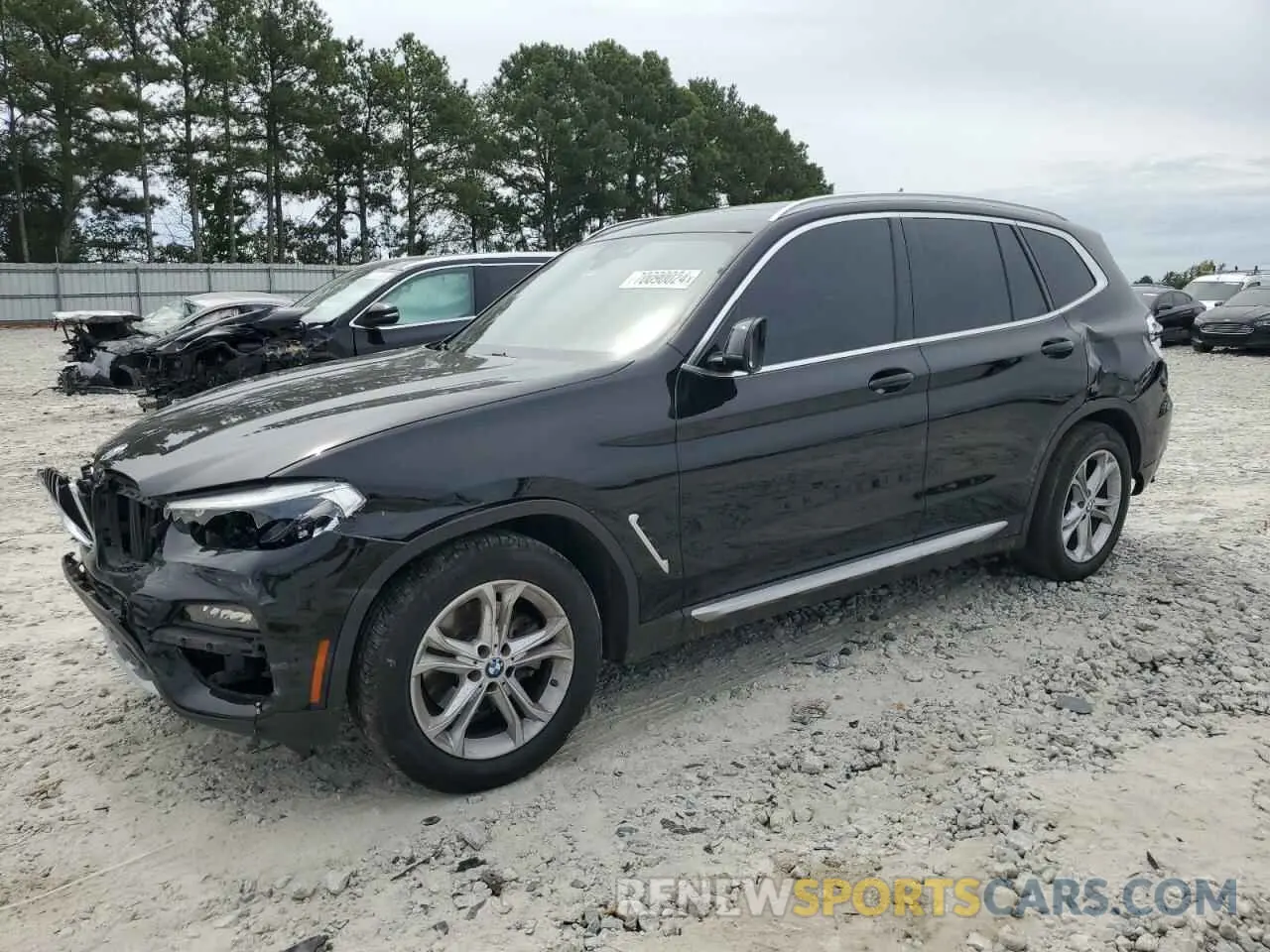 1 fotografías del automóvil dañado 5UXTY5C00M9F99211 BMW X3 2021
