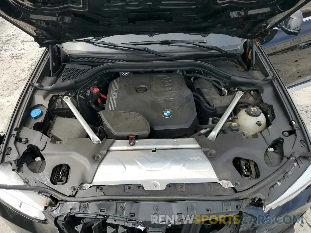 12 fotografías del automóvil dañado 5UXTY5C00M9F99211 BMW X3 2021