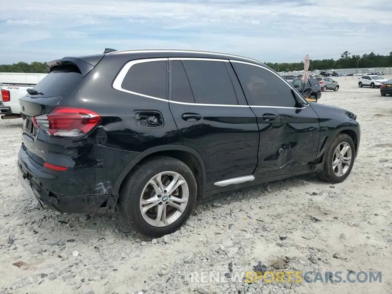 3 fotografías del automóvil dañado 5UXTY5C00M9F99211 BMW X3 2021
