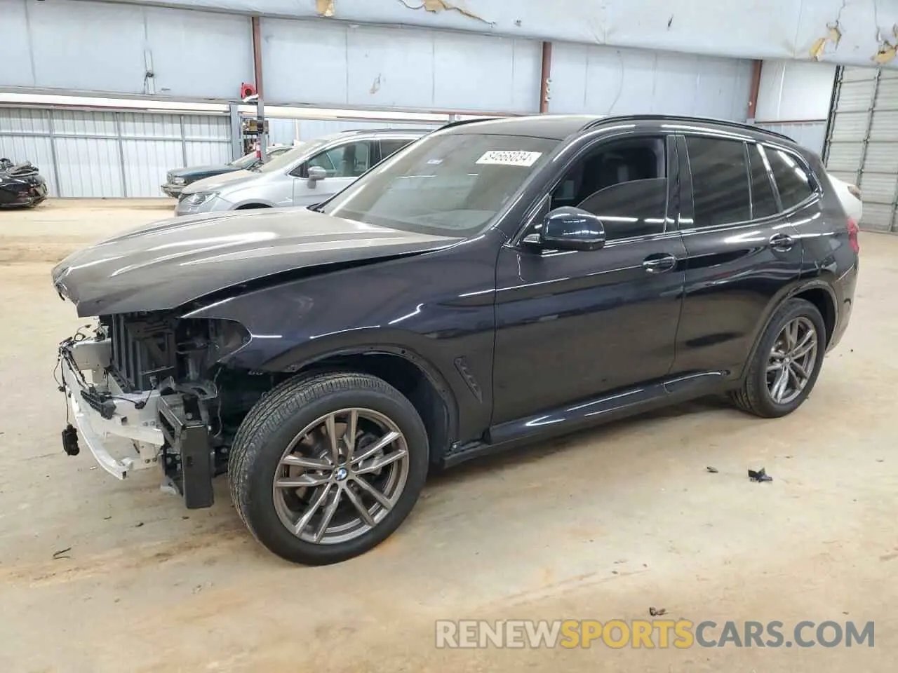 1 fotografías del automóvil dañado 5UXTY5C00M9F99368 BMW X3 2021