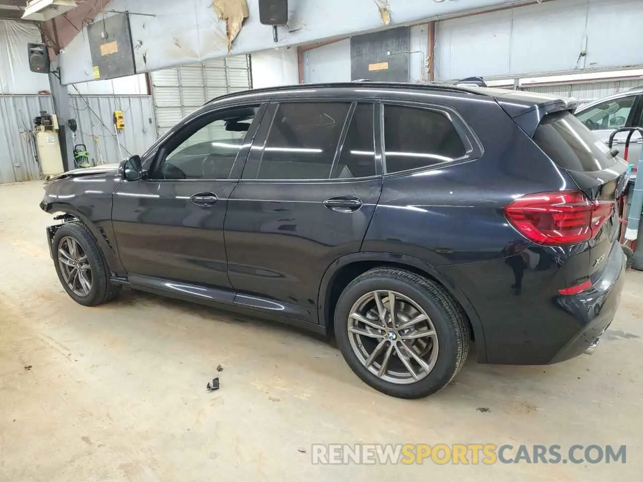 2 fotografías del automóvil dañado 5UXTY5C00M9F99368 BMW X3 2021