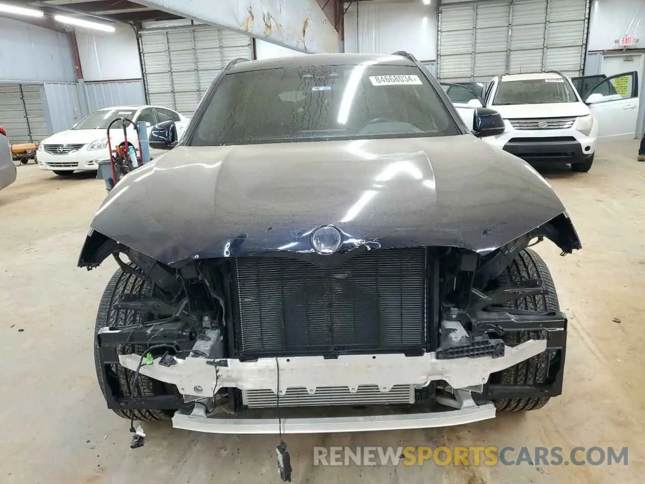 5 fotografías del automóvil dañado 5UXTY5C00M9F99368 BMW X3 2021