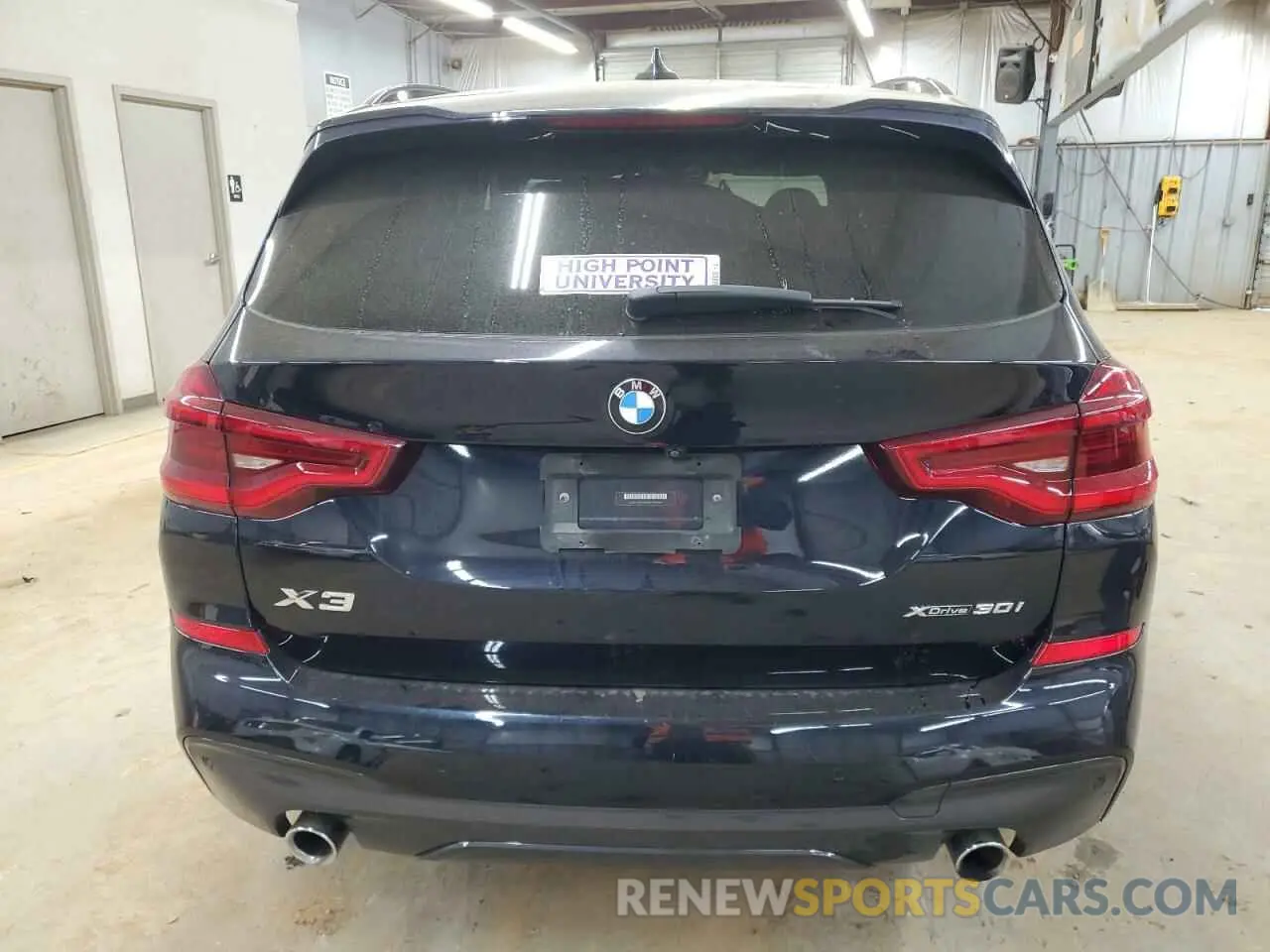 6 fotografías del automóvil dañado 5UXTY5C00M9F99368 BMW X3 2021