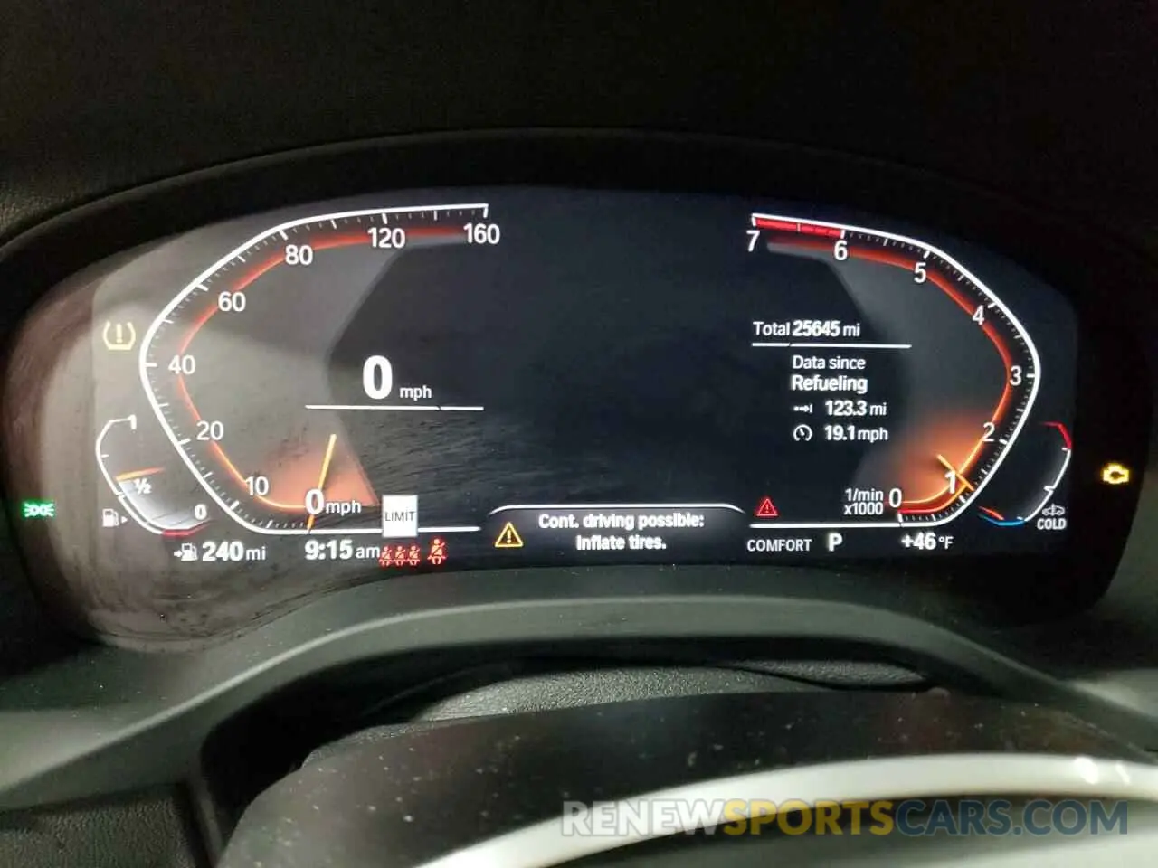 9 fotografías del automóvil dañado 5UXTY5C00M9G20803 BMW X3 2021