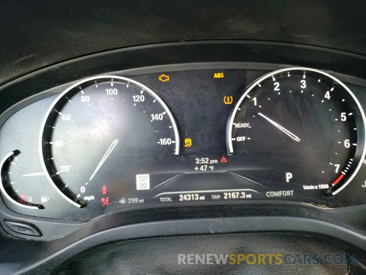 9 fotografías del automóvil dañado 5UXTY5C00M9G40162 BMW X3 2021