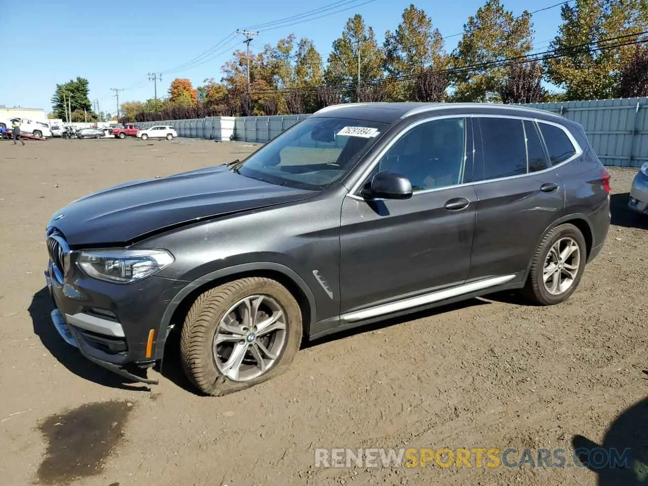 1 fotografías del automóvil dañado 5UXTY5C01M9E04460 BMW X3 2021