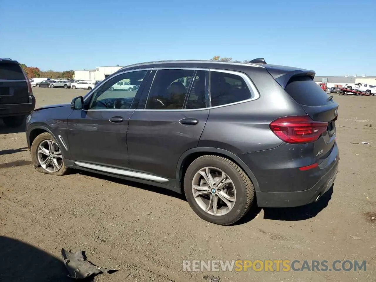 2 fotografías del automóvil dañado 5UXTY5C01M9E04460 BMW X3 2021