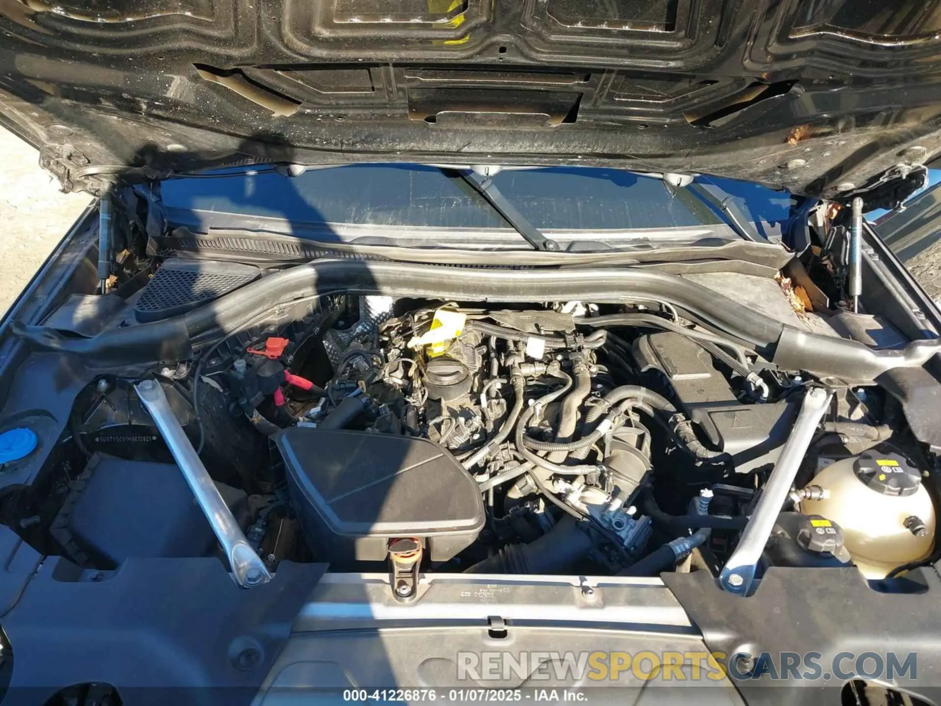 10 fotografías del automóvil dañado 5UXTY5C01M9E13921 BMW X3 2021