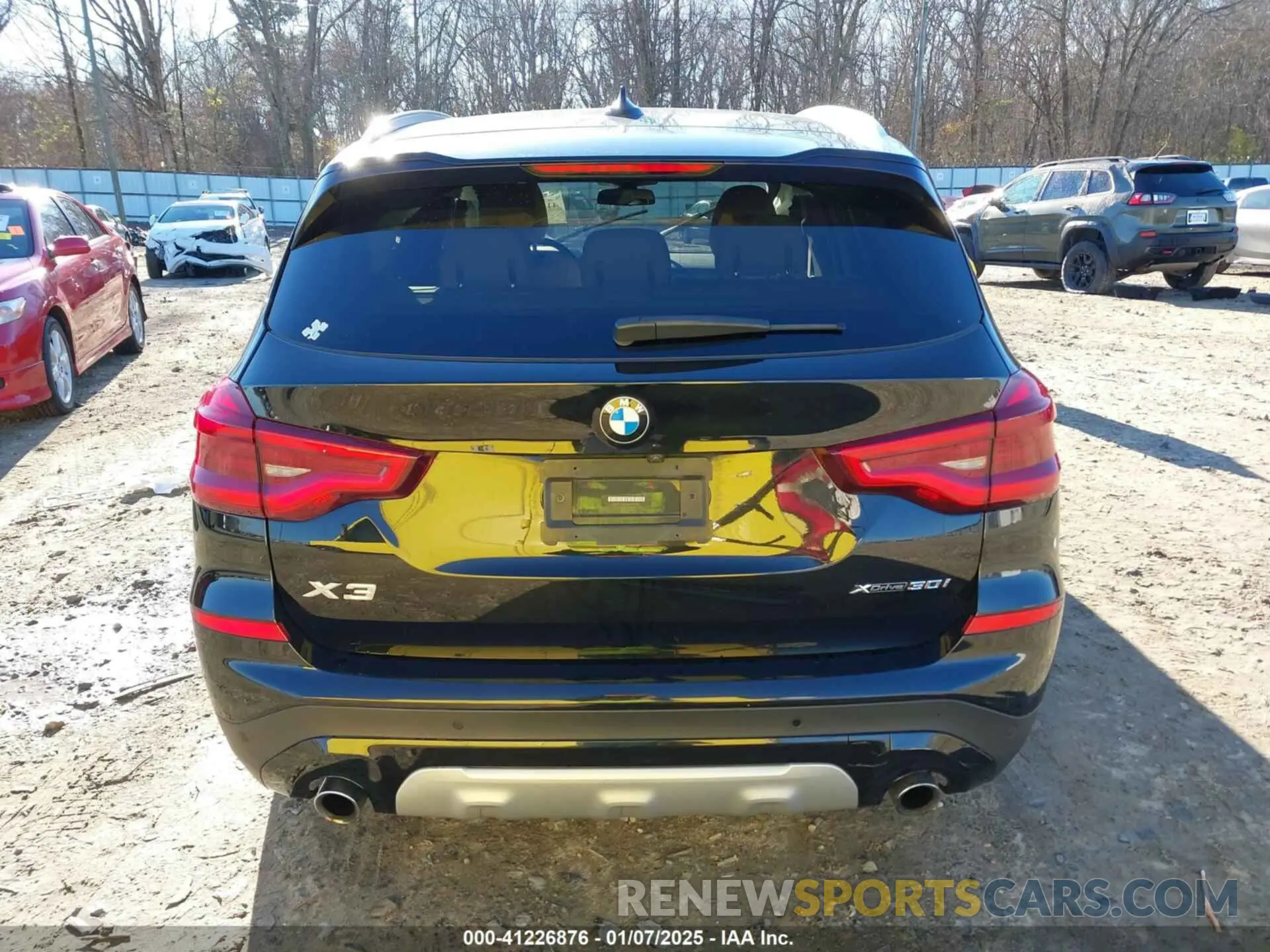 16 fotografías del automóvil dañado 5UXTY5C01M9E13921 BMW X3 2021