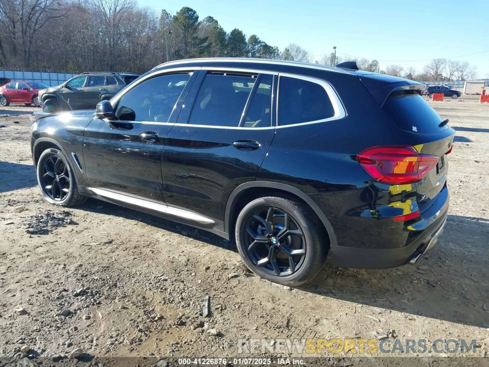 3 fotografías del automóvil dañado 5UXTY5C01M9E13921 BMW X3 2021