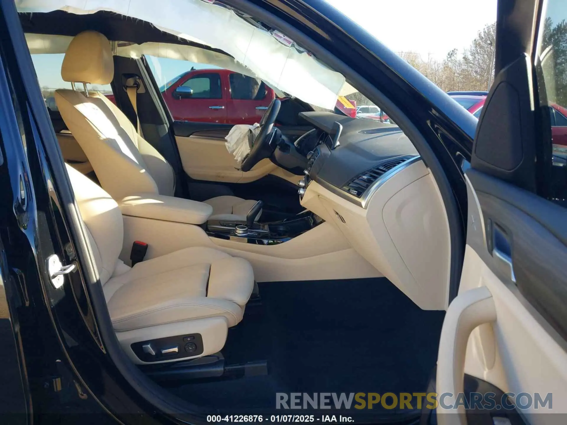 5 fotografías del automóvil dañado 5UXTY5C01M9E13921 BMW X3 2021