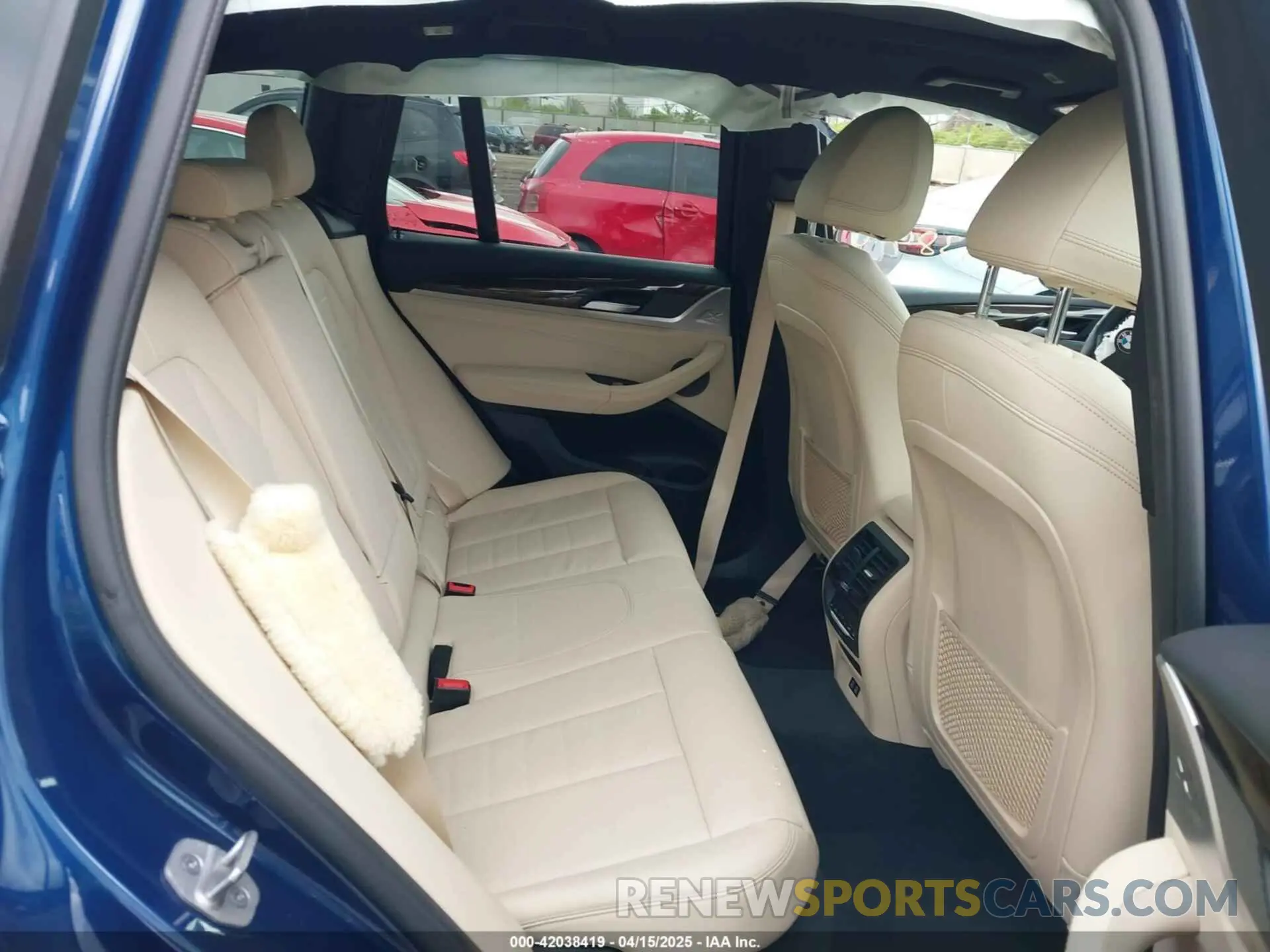8 fotografías del automóvil dañado 5UXTY5C01M9E42951 BMW X3 2021