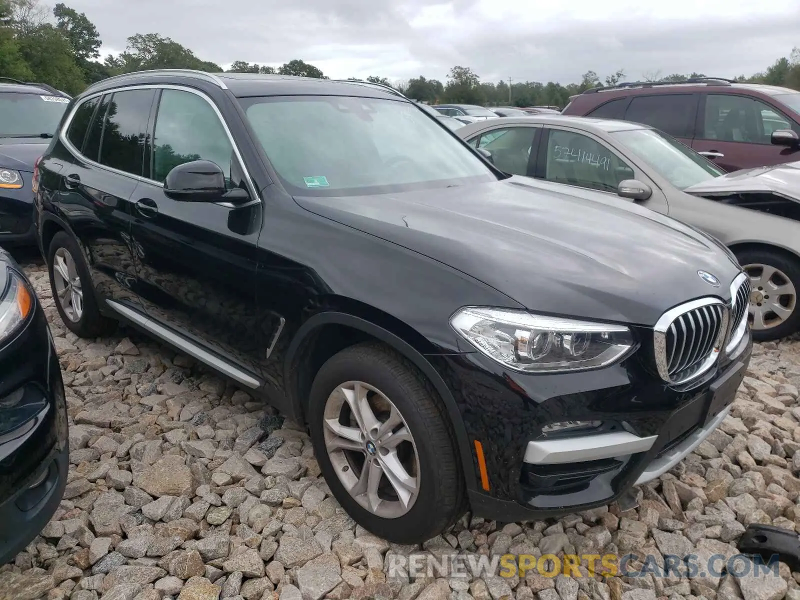 1 fotografías del automóvil dañado 5UXTY5C01M9E70801 BMW X3 2021