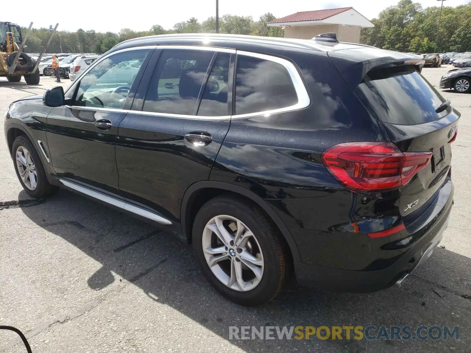 3 fotografías del automóvil dañado 5UXTY5C01M9E70801 BMW X3 2021