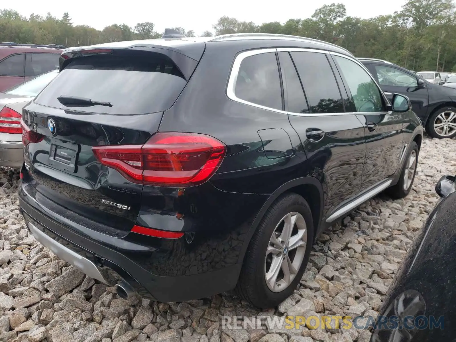 4 fotografías del automóvil dañado 5UXTY5C01M9E70801 BMW X3 2021