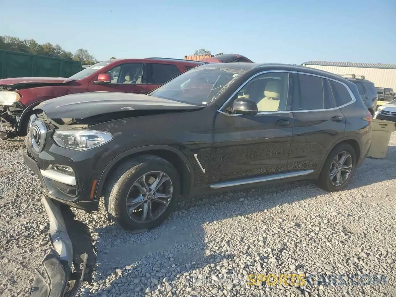 1 fotografías del automóvil dañado 5UXTY5C01M9F31032 BMW X3 2021