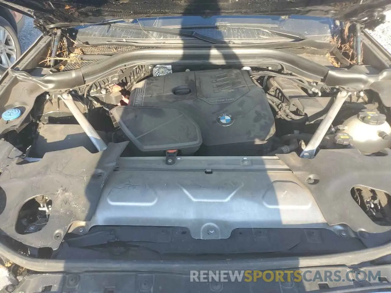 12 fotografías del automóvil dañado 5UXTY5C01M9F31032 BMW X3 2021