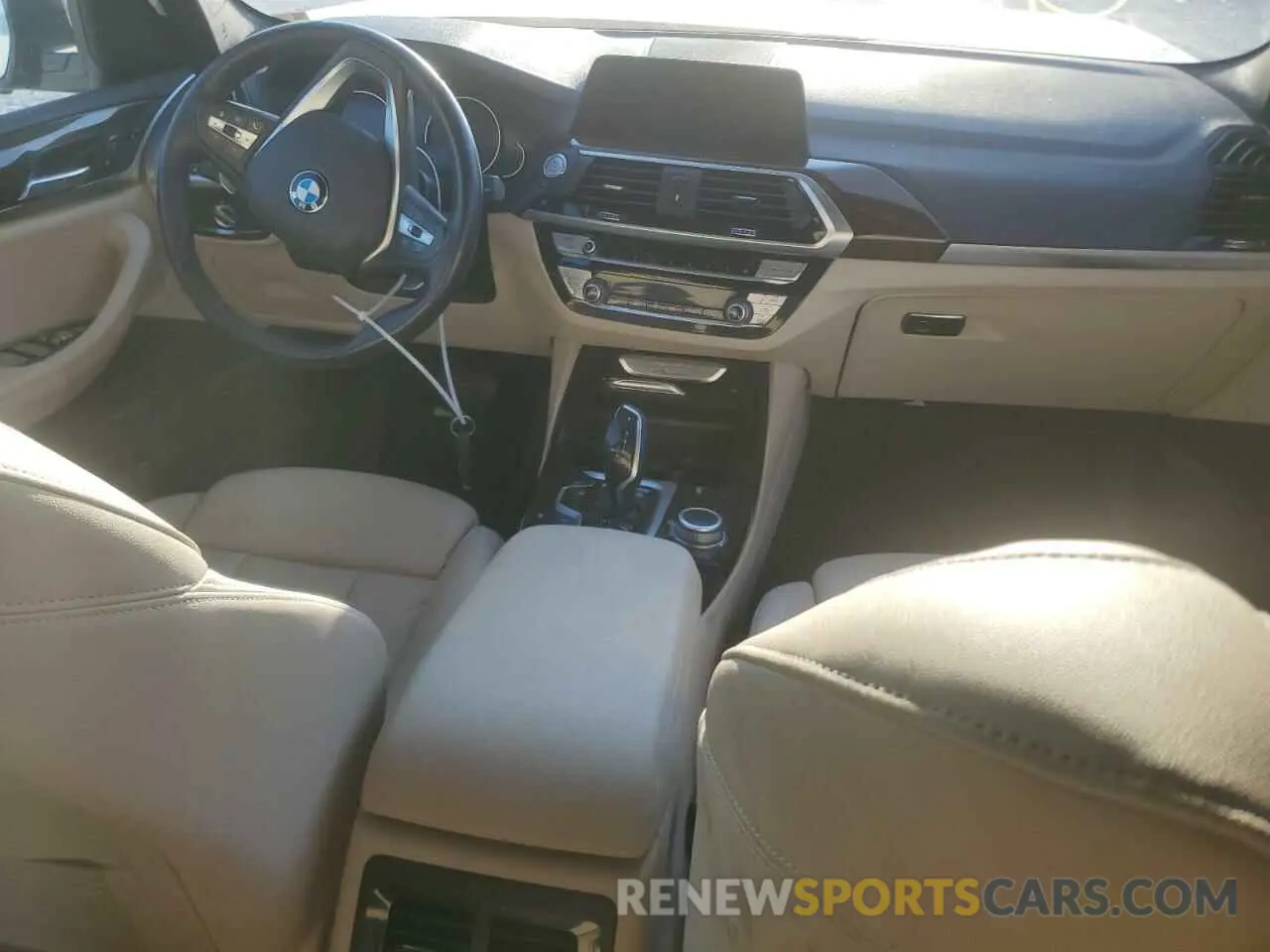 8 fotografías del automóvil dañado 5UXTY5C01M9F31032 BMW X3 2021