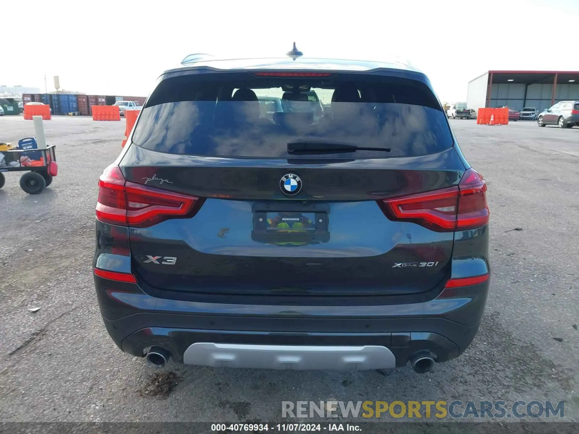 17 fotografías del automóvil dañado 5UXTY5C01M9F33198 BMW X3 2021