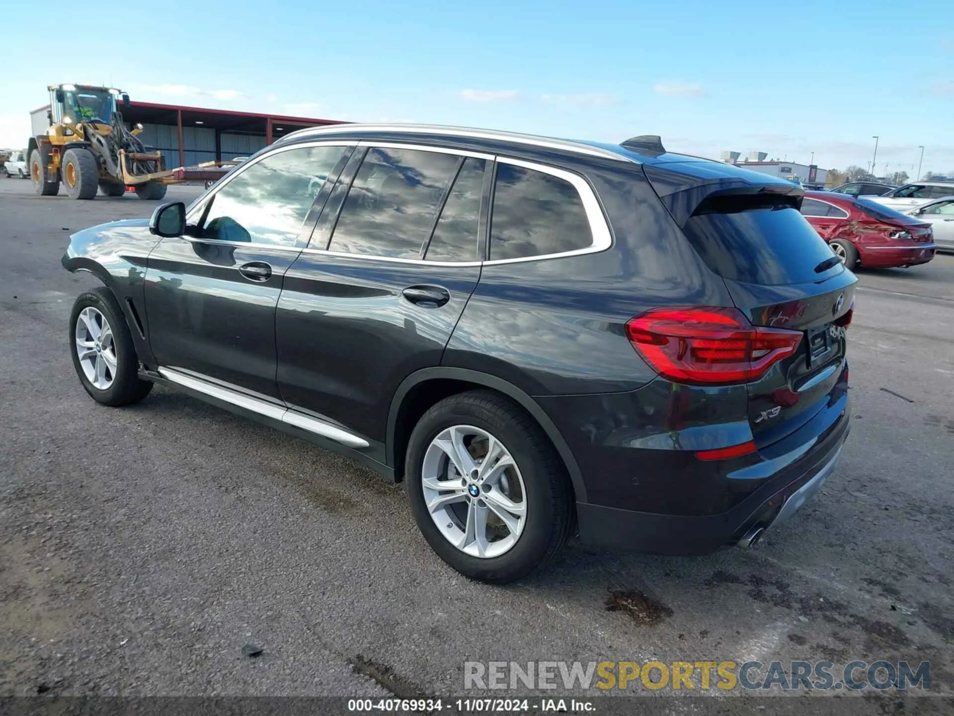 3 fotografías del automóvil dañado 5UXTY5C01M9F33198 BMW X3 2021