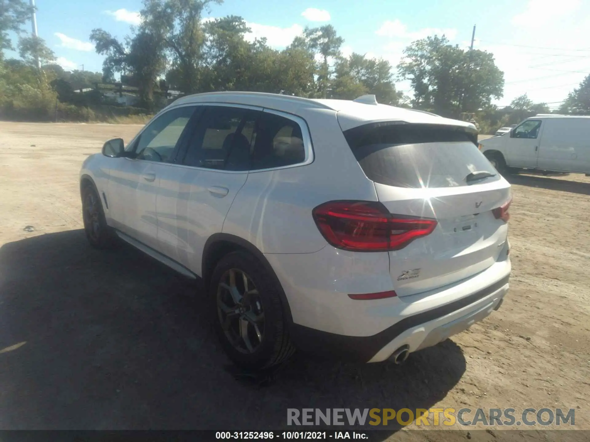 3 fotografías del automóvil dañado 5UXTY5C01M9G30949 BMW X3 2021