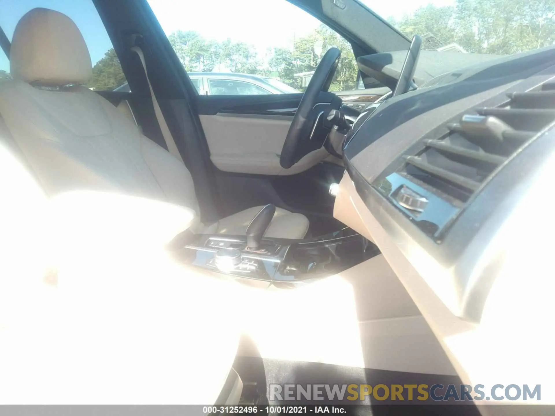 5 fotografías del automóvil dañado 5UXTY5C01M9G30949 BMW X3 2021