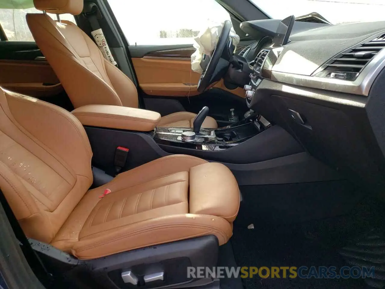 5 fotografías del automóvil dañado 5UXTY5C01M9G87572 BMW X3 2021