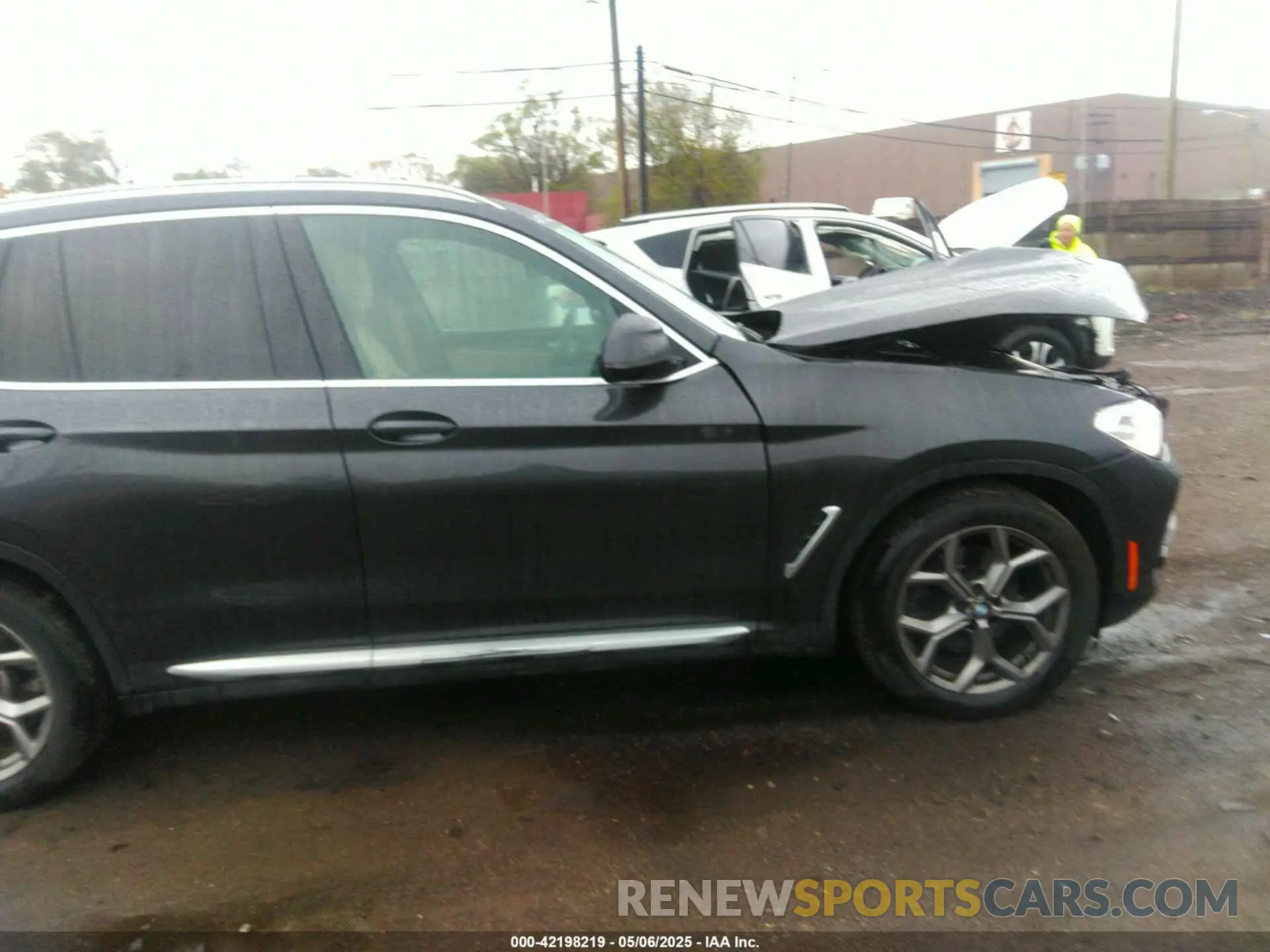 13 fotografías del automóvil dañado 5UXTY5C02M9D79732 BMW X3 2021
